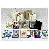 Vintage playing card decks and misc. swap cards