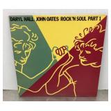 Hall & Oates LP with poster