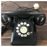 Vintage rotary desk phone