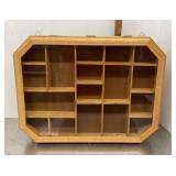 Shadowbox wall display case