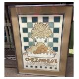 Framed poster print 24x32