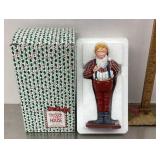 I Saw Mama Kissing Santa Claus figure