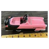 Hallmark pink "Kidillac" kiddie car