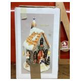 Handpainted porcelain church