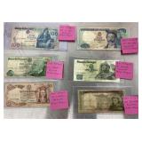 6 Portugal bank notes