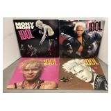 Billy Idol 4 LP lot