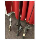 3 Fishing poles