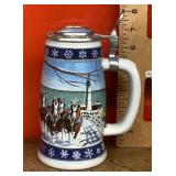1995 Anheuser Busch holiday beer stein