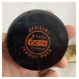 Vintage Canadian hockey puck