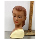 1940 lady head vase