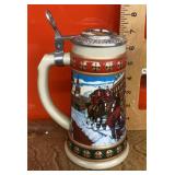 Anheuser Busch holiday beer stein