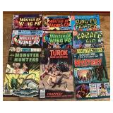 9 assorted comic books