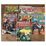 7 Kid Colt Outlaw comics