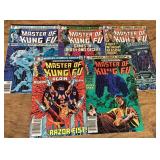 5 Master of Kung Fu comic books