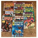 10 Master of Kung Fu comic books