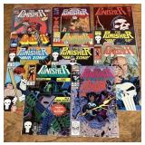 11 Punisher comic books