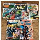 5 assorted comic books