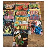 10 Sergeant Rock comic books