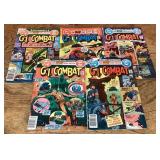 5 GI combat comic books