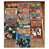 13 Sgt. Rock and Sgt. Fury comics