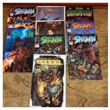 10 Spawn comic books