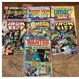 7 assorted comic books