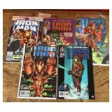 5 Iron Man comic books