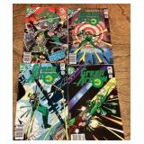 4 Green Arrow comic books