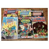 6 assorted comic books