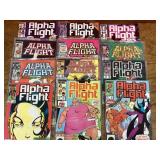 Alpha Flight comics lot