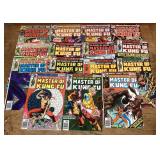 Master of Kung Fu comics lot