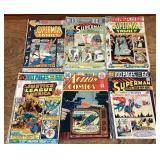 6 Superman comic books
