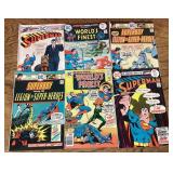 6 Superman comic books