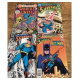 4 Superman comic books