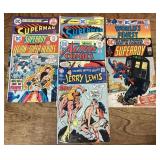 7 assorted comic books