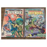 2 The Defenders comics