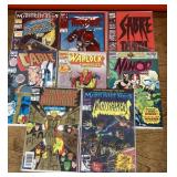 8 First Edition comic books