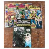 4 The Toxic Avengers comics