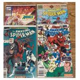 4 Spider-Man comic books