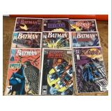 13 Batman comic books