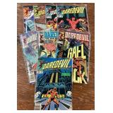 Daredevil comics lot #210-216