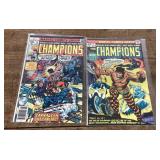 The Champions comics #1 and #16