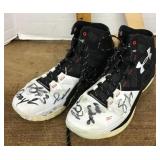 Autographed Under Armour shoes