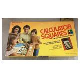 Texas Instruments Calculator Squares game