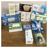 Assorted light bulbs