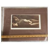 Bob Defrates signed nude artist proof 'The Nude'