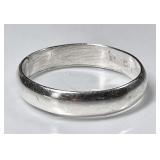 Sterling silver Bell Trading Post plain band ring