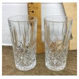 Pair of Waterford glasses
