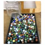 Jar full of marbles
