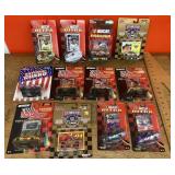 12 packaged race cars